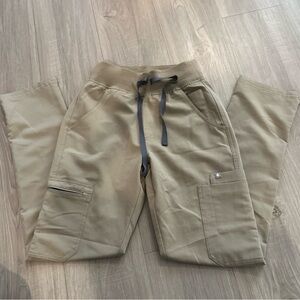 Figs high waisted yola XXS regular khaki